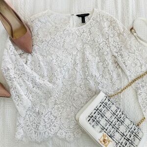 Banana Republic Lace Blouse